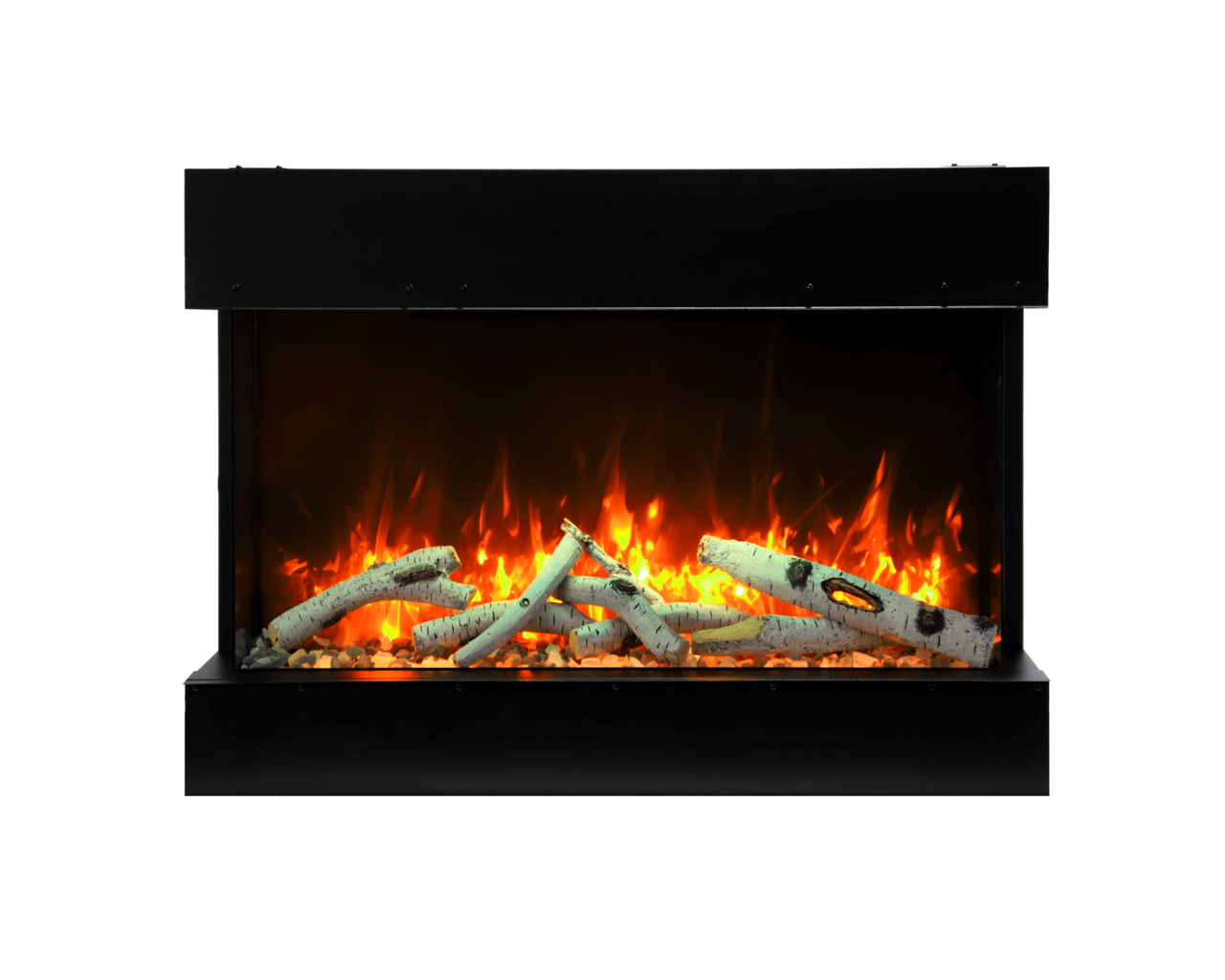 Amantii Smart 30" unit – 10 5/8" in depth 3 sided glass fireplace, , hi-res image number null