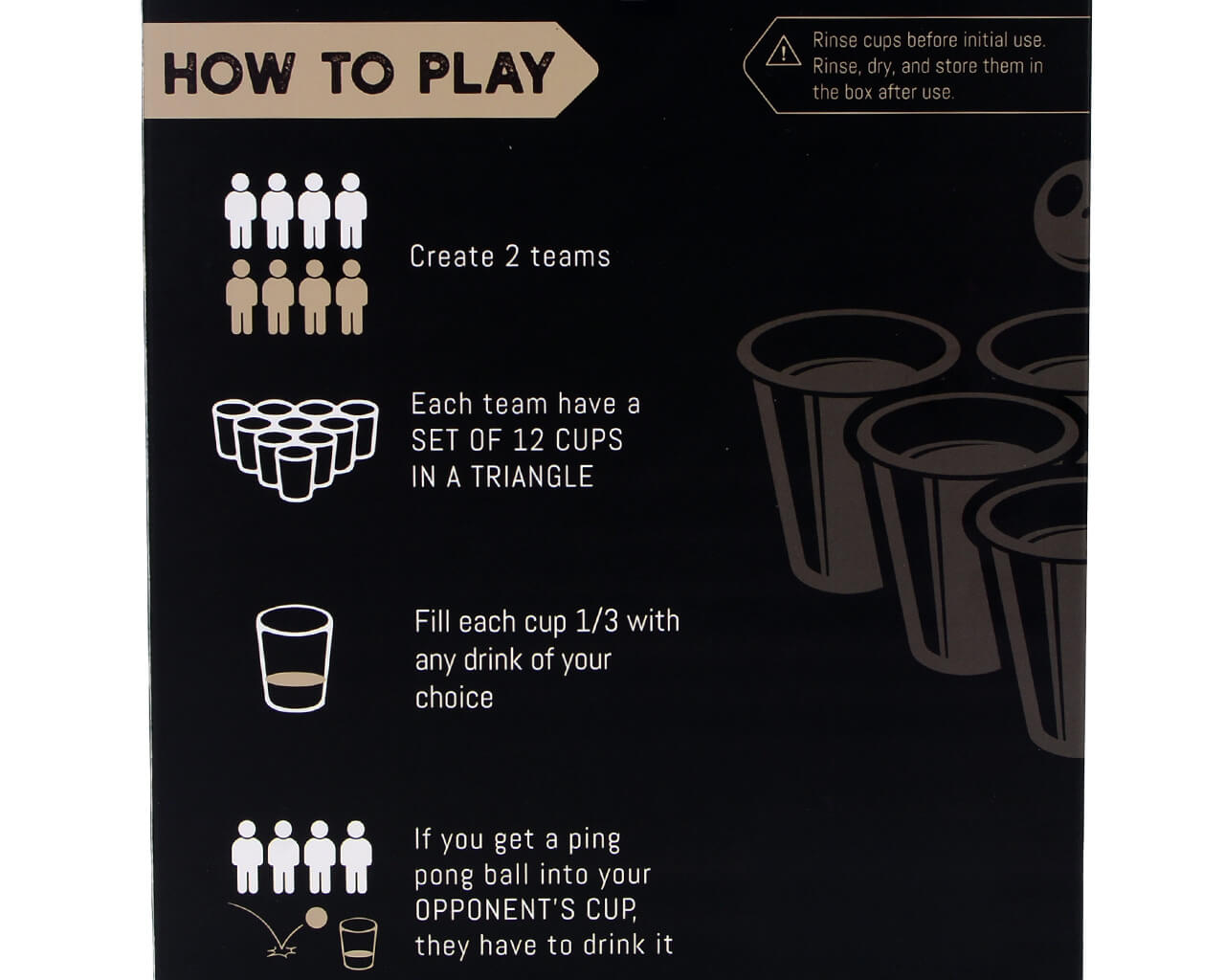 Classic Beer Pong Pack, , hi-res image number null