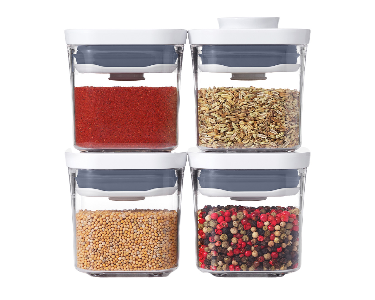 Oxo Pop 4 Piece Mini Storage Container Set, , hi-res image number null