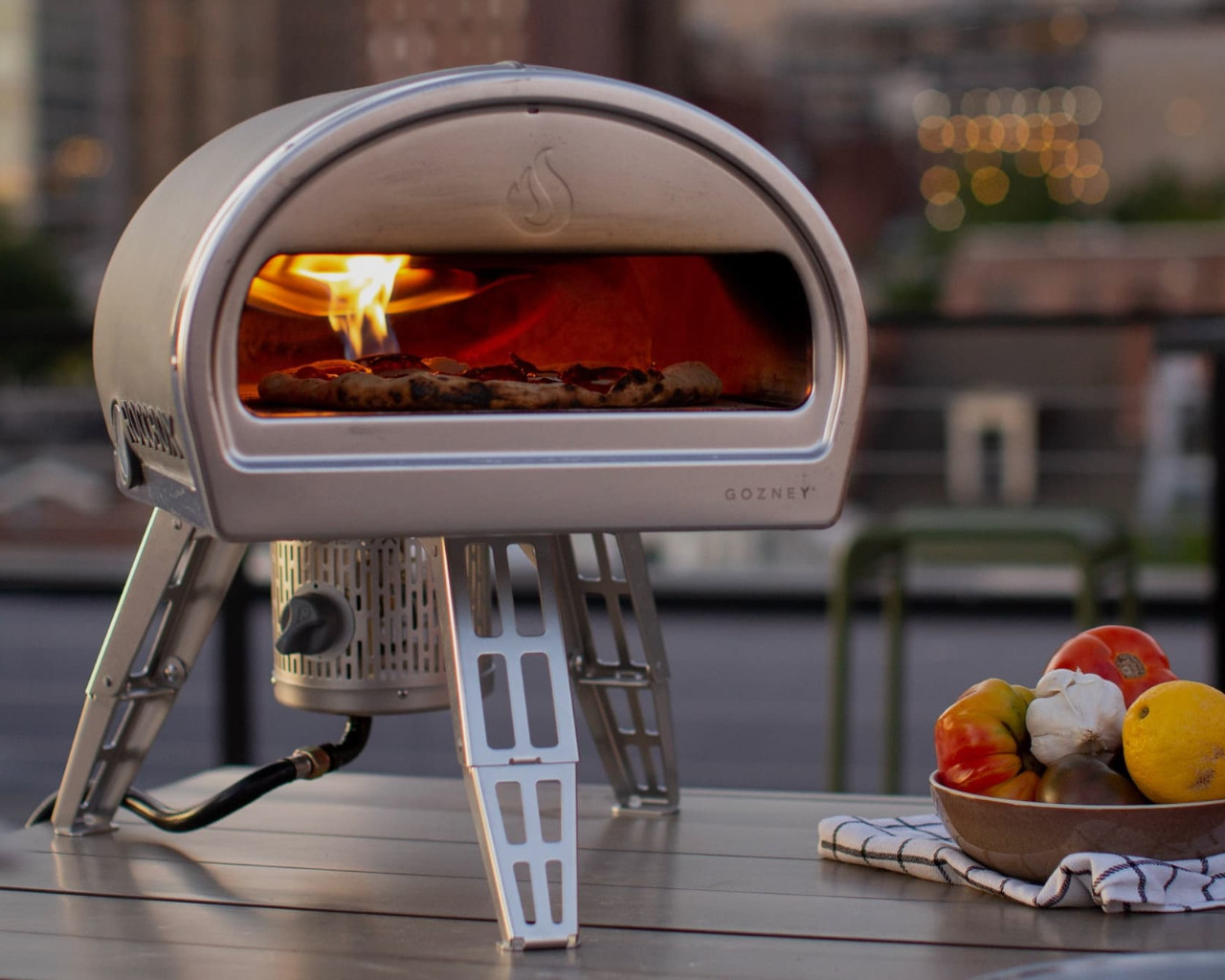 Gozney Roccbox Portable Pizza Oven - Grey, Grey, hi-res image number null