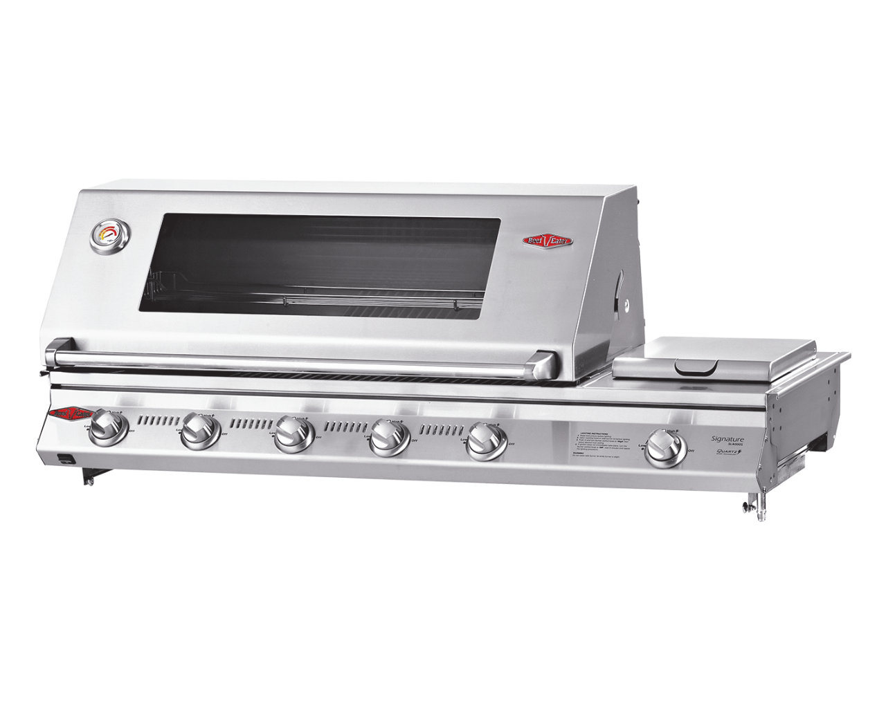 BeefEater Signature SL4000 5 Burner Build In BBQ With Side Burner, , hi-res image number null