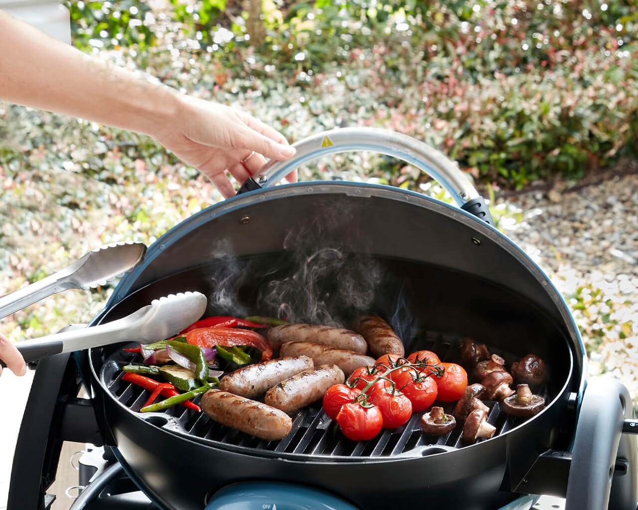 Ziggy Nomad Single Burner Portable Flame Failure BBQ Suitable for Connection to the Gas Supply of a Boat or Caravan, , hi-res image number null