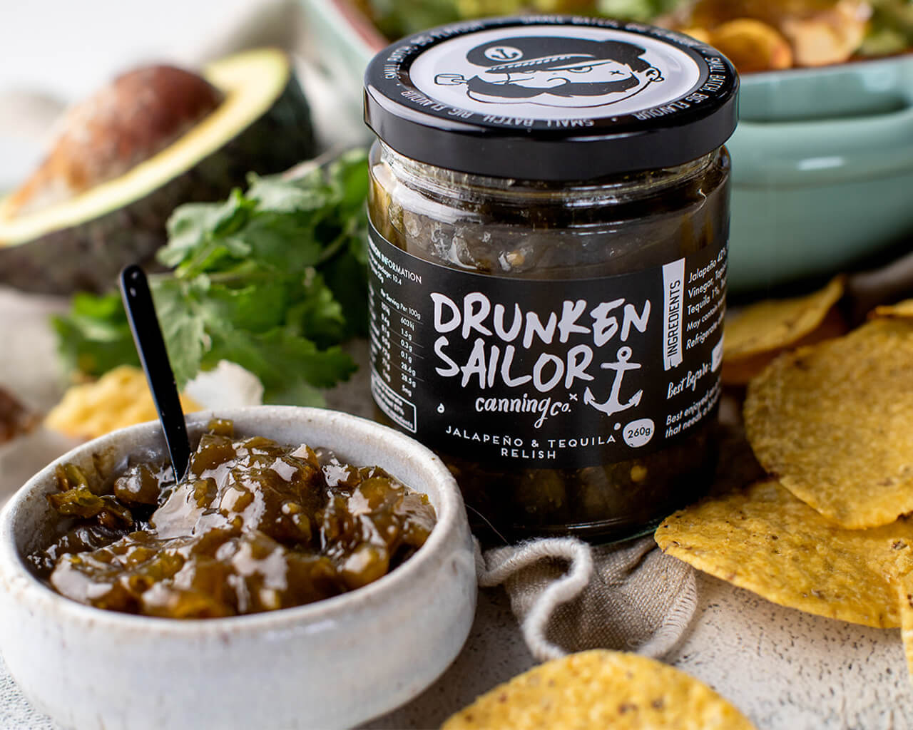 Drunken Sailor Jalapeno & Tequila Relish, , hi-res image number null